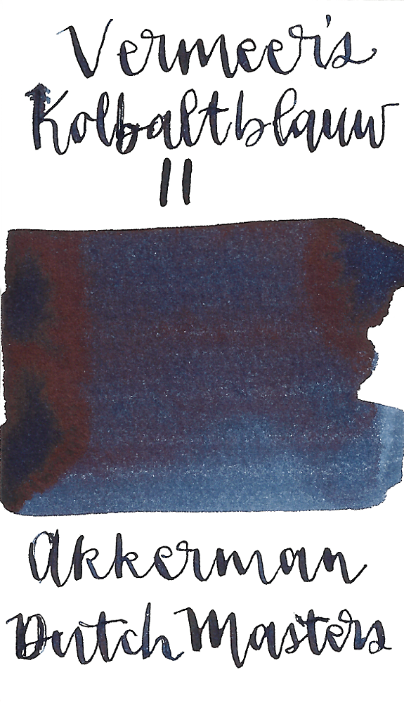 Akkerman Ink Dutch Masters - 11 Vermeer's Kobaltblauw "Cobalt Blue"
