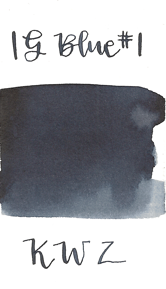KWZ Iron Gall Blue 1 #1100