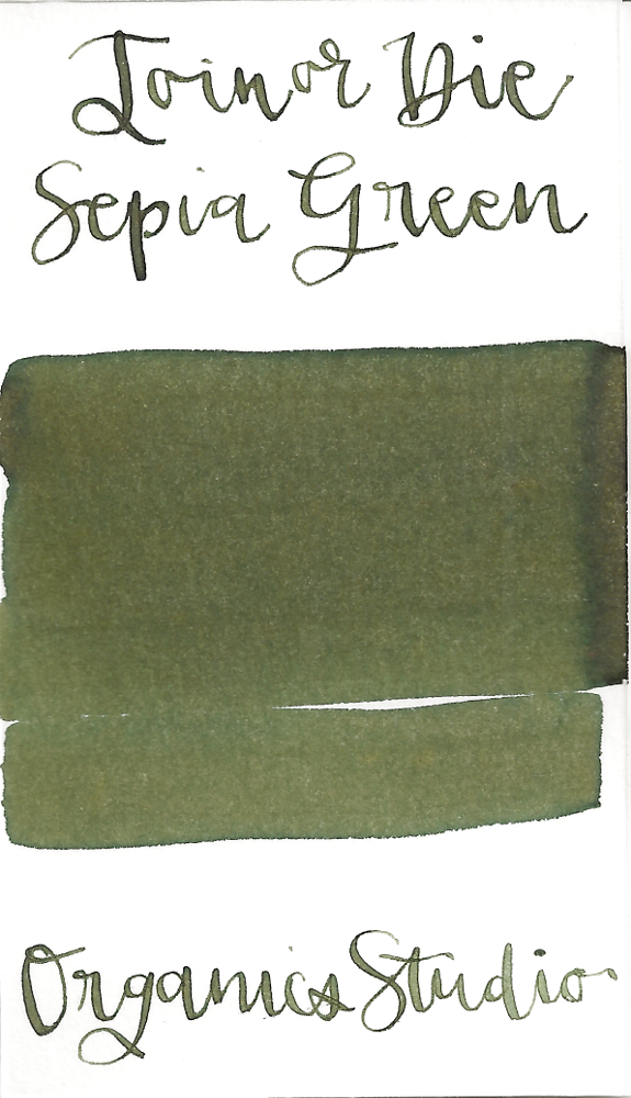 Organics Studio "Join or Die" Green Sepia