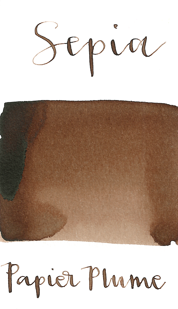 Papier Plume Sepia