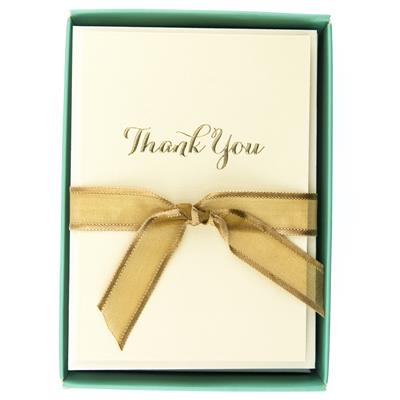 Graphique "Thank You Script" Cards