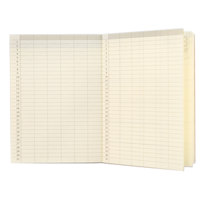 Traveler's Company 006 Passport Sized Refill - Free Diary (Monthly)