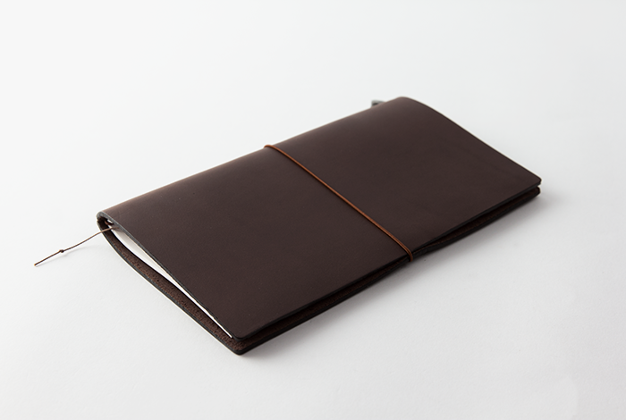 TRAVELER'S COMPANY Regular Sized Leather Notebook Kit - Brown