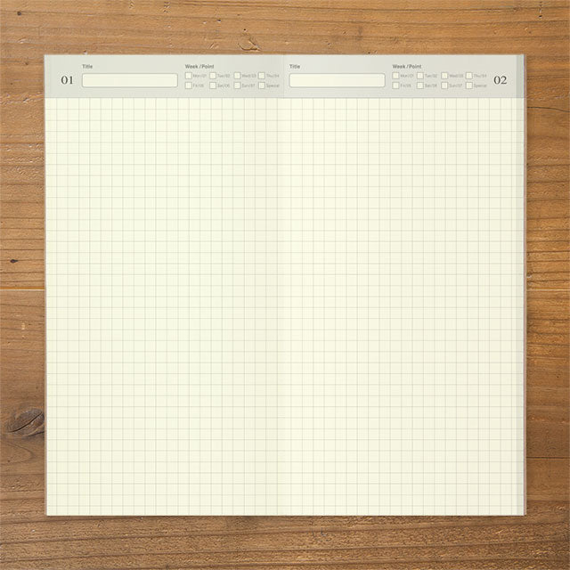 TRAVELER'S COMPANY 005 Regular Sized Refill - Free Diary