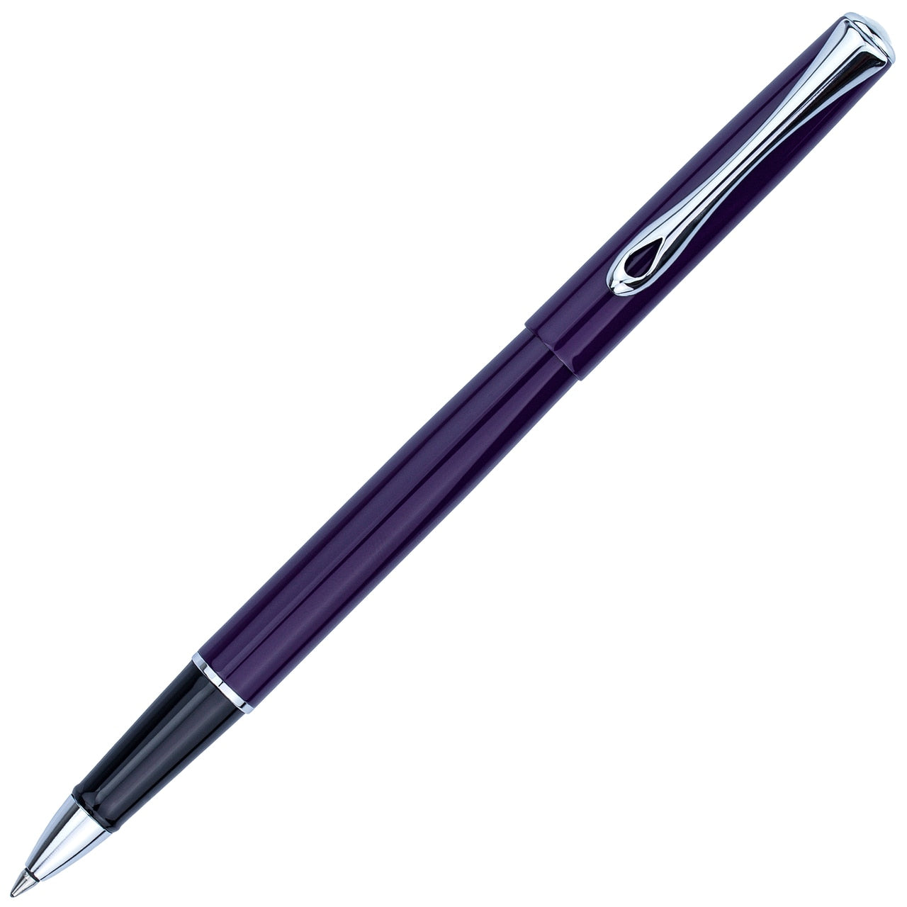 Diplomat Traveller Rollerball | Nero Opaco | Penna Premium Made In Germany | Garanzia 5 Anni - 3