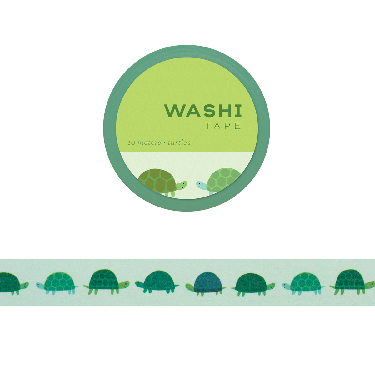 Girl of ALL WORK - Washi tape - 15mm - Turtle