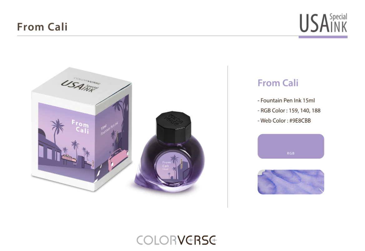 Colorverse USA Special Series Ink- California - From Cali