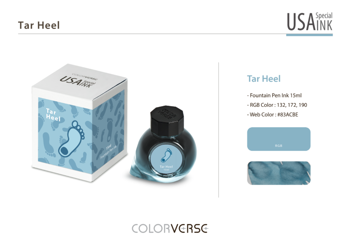 Colorverse USA Special Series Ink- North Carolina - Tar Heel