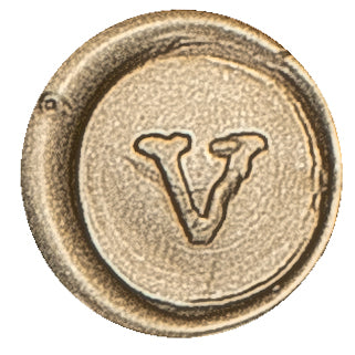 Global Solutions Metal Wax Seal Scroll Handle "Typewriter" Letters