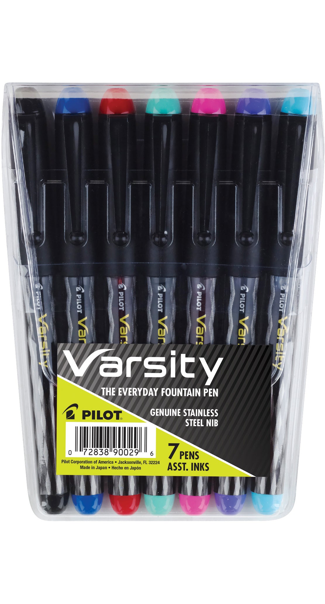 Pilot Varsity 7-pack Assorted