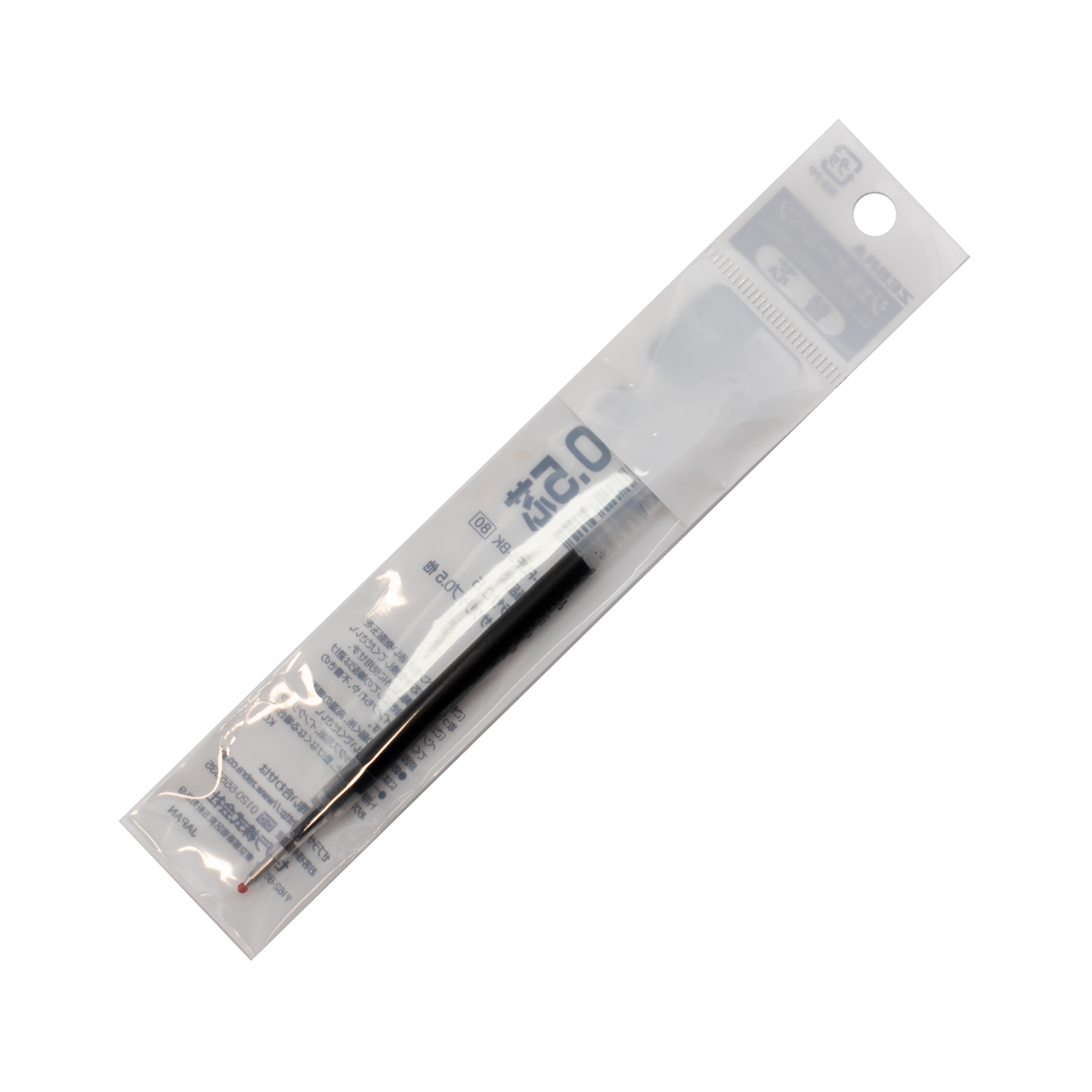 Zebra Gel Rollerball Refill 0.5mm - Black