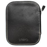 Galen Leather Co. Zippered 10 Slot Pen Case - Black