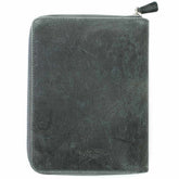 Galen Leather Co. Zippered 5 Slot Pen Case - Crazy Horse Smoky
