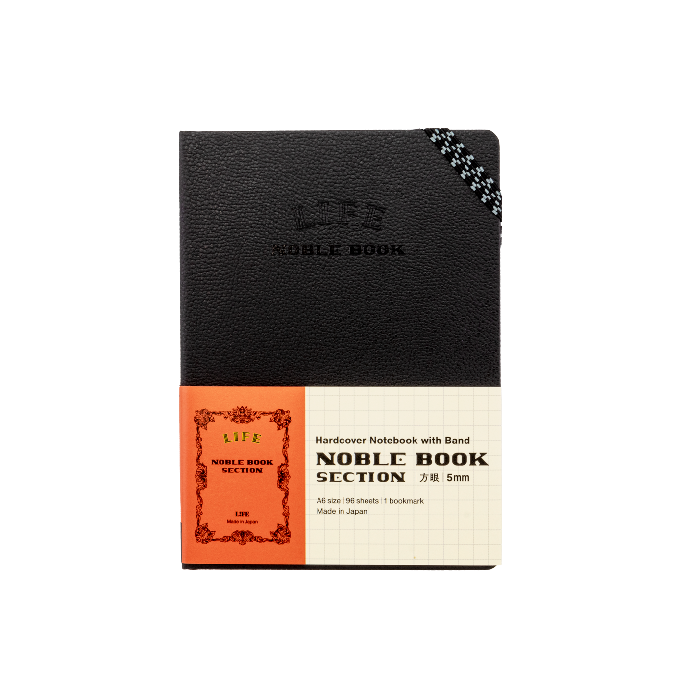 Life Noble Book A6 Black