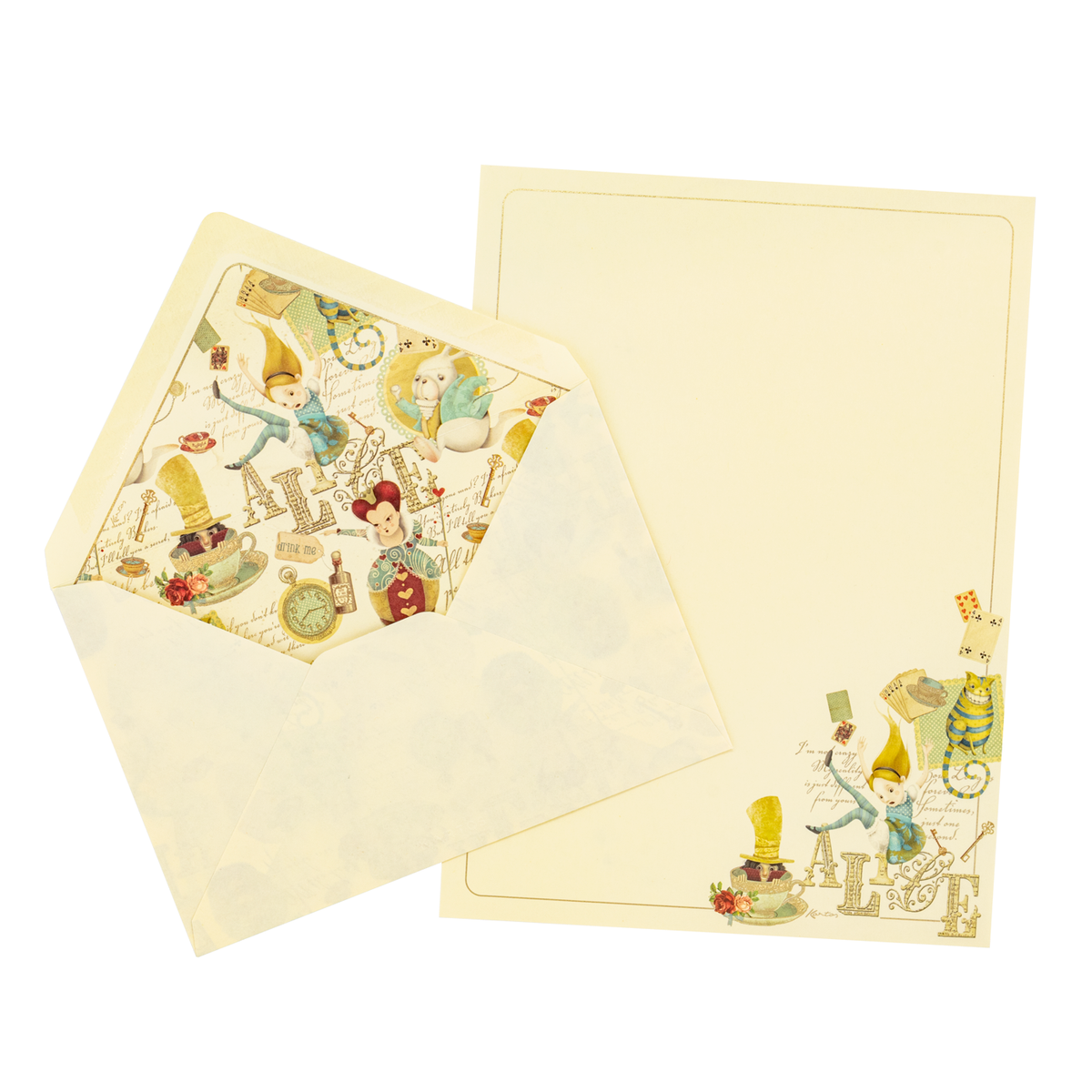 San Lorenzo Letter Writing Set With Portfolio - Alice