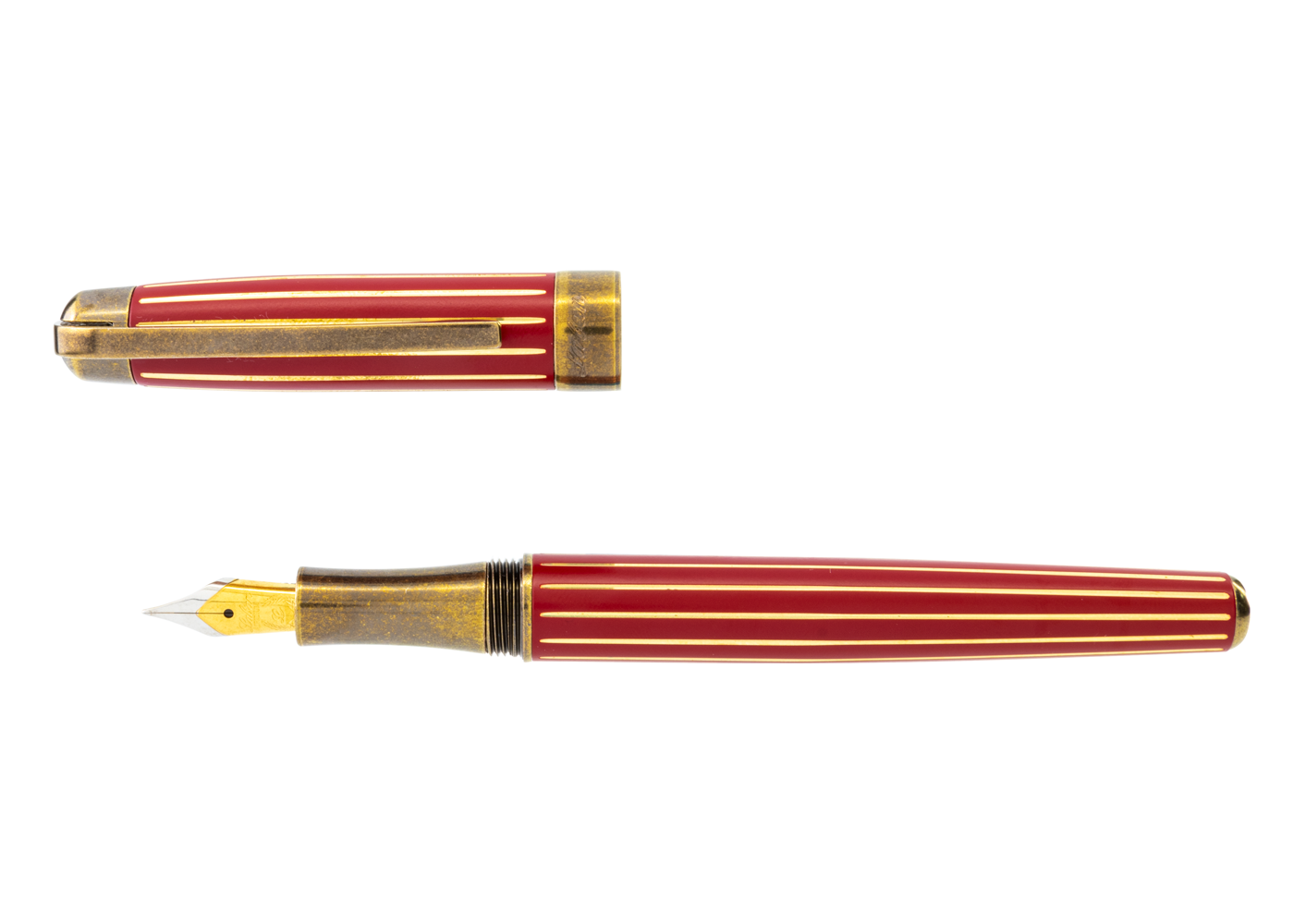 Laban Antique II Red Fountain Pen