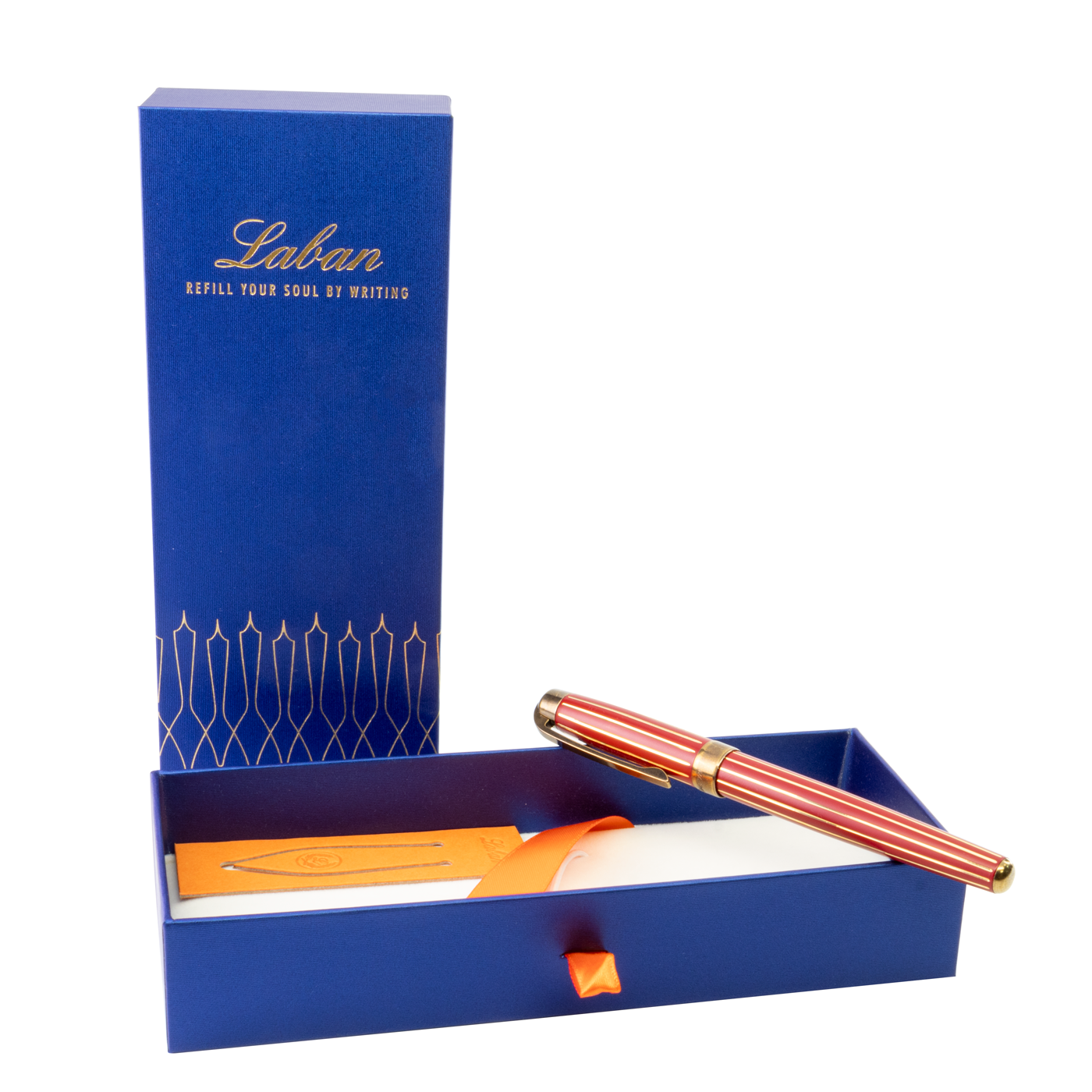 Laban Antique II Red Fountain Pen