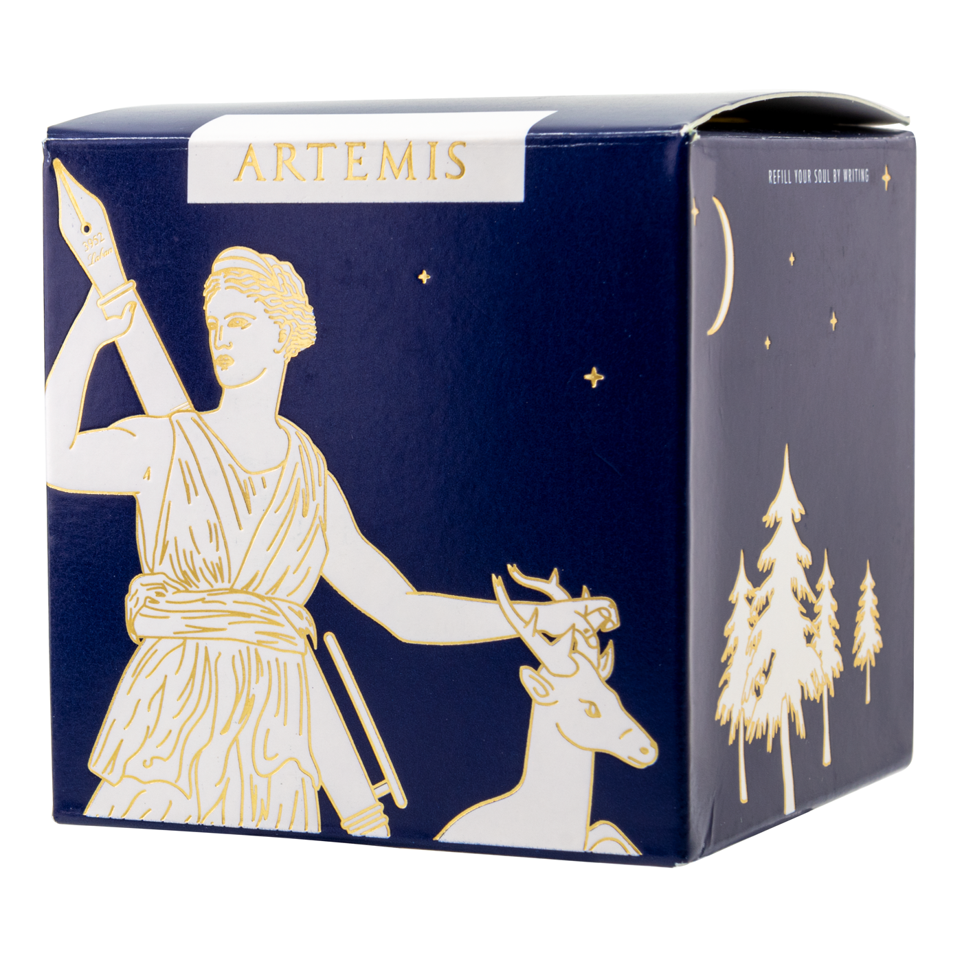 Laban Greek Mythology Artemis Navy Blue