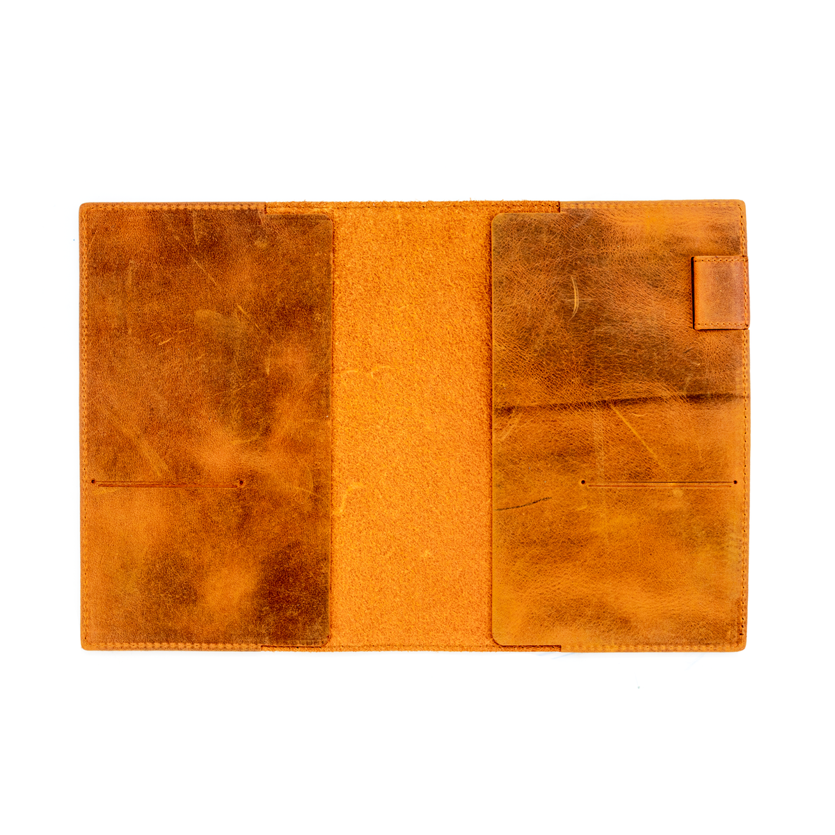 Galen Leather Co. Leather Slim B6 Notebook / Planner Cover - Crazy Horse Brown