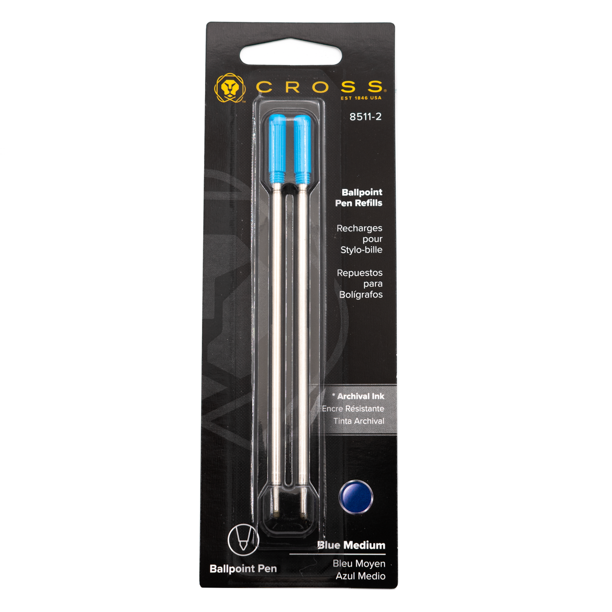 Cross Ballpoint Refill Blue Medium