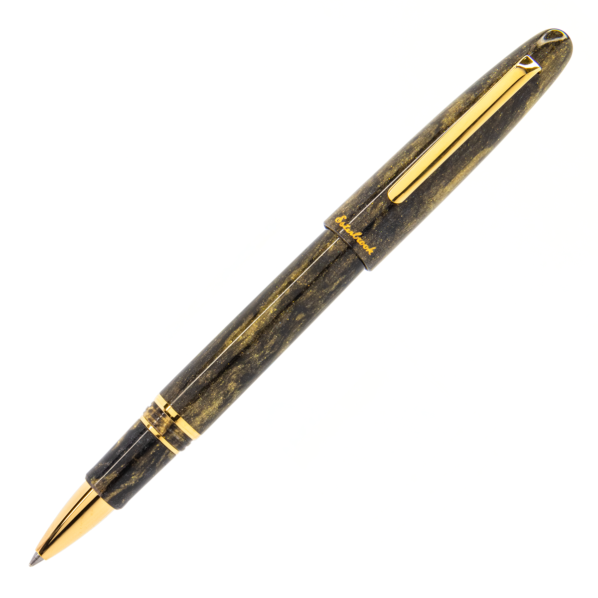 Esterbrook Estie Gold Rush Prospector Black Rollerball