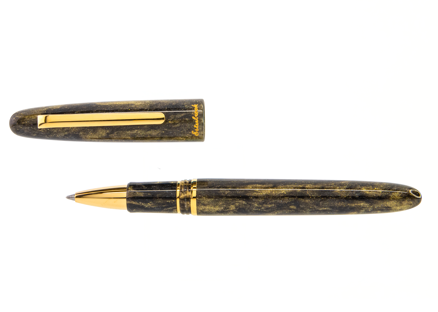 Esterbrook Estie Gold Rush Prospector Black Rollerball