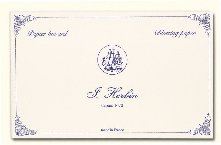 Jacques Herbin Blotter Paper - White