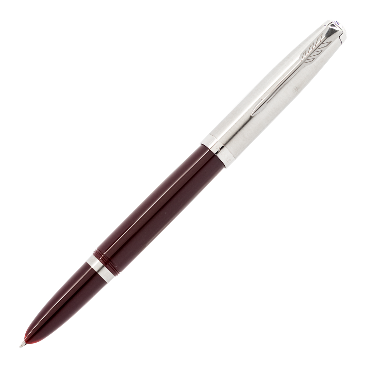Parker 51 Burgundy with Chrome Trim Fountain Pen