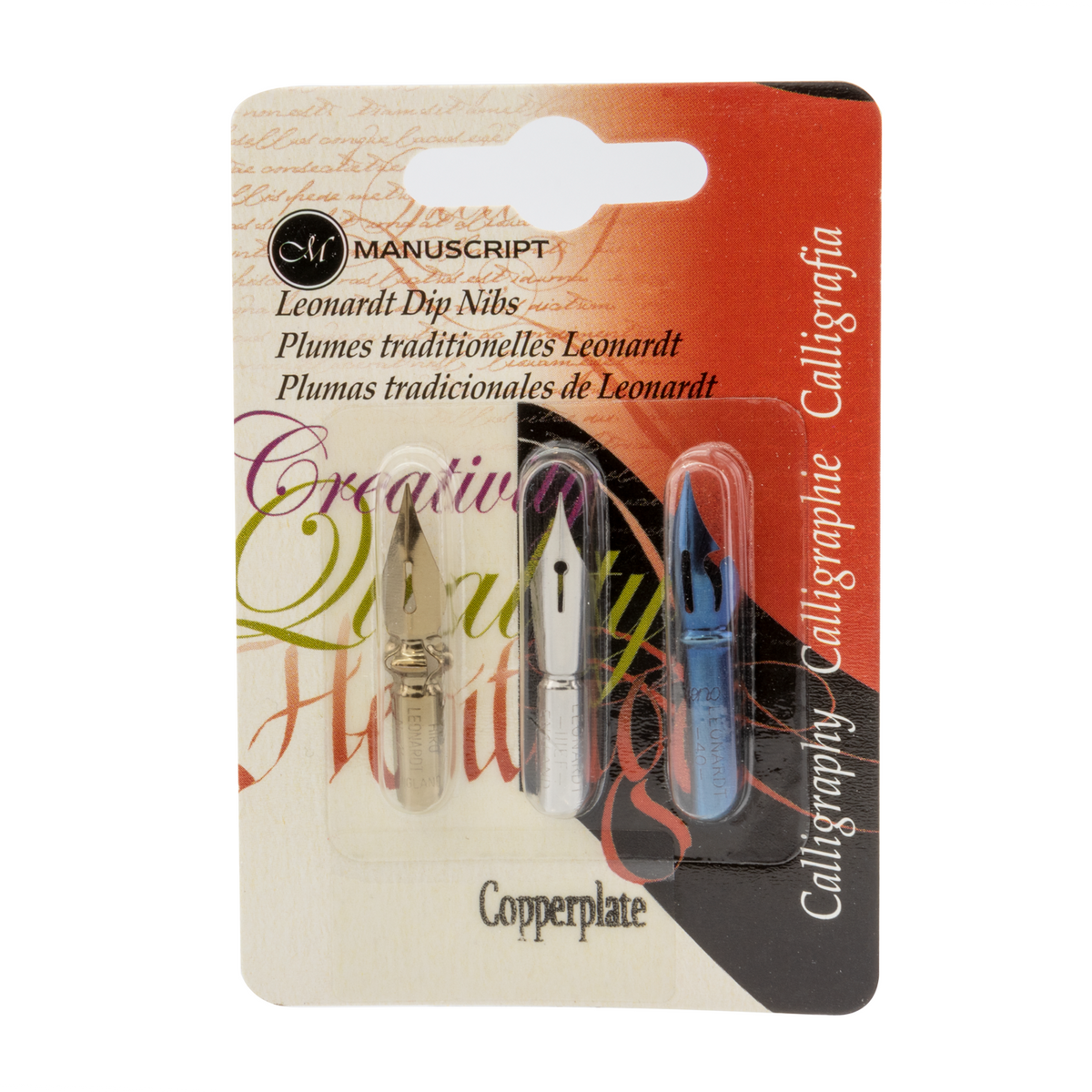 Manuscript Copperplate Nibs 3-Pack