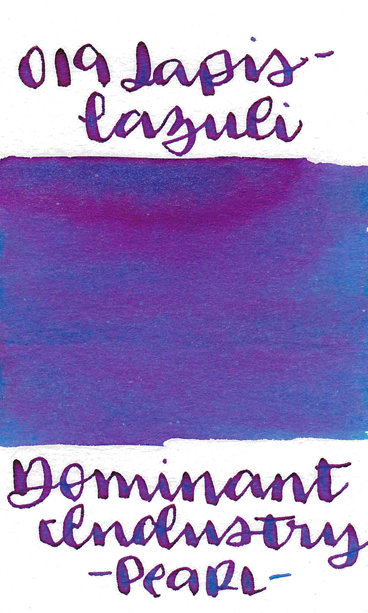 Dominant Industry - Pearl - Lapis Lazuli No. 019