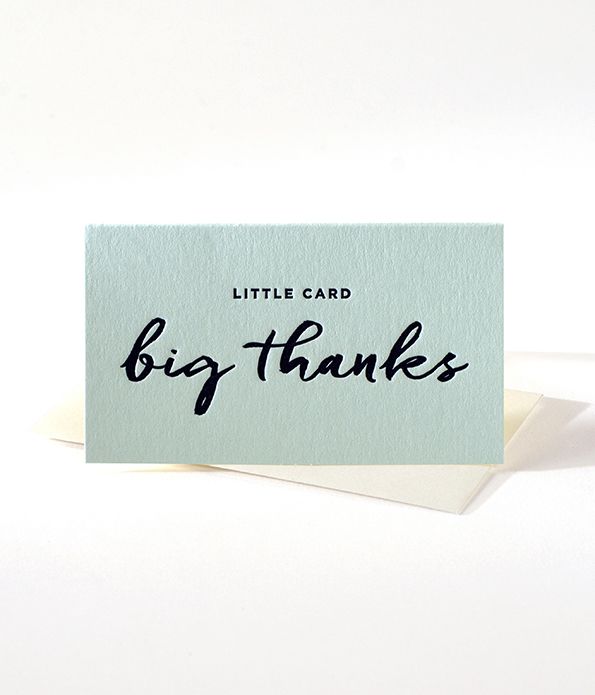Elum Designs Big Thanks Mini Notes