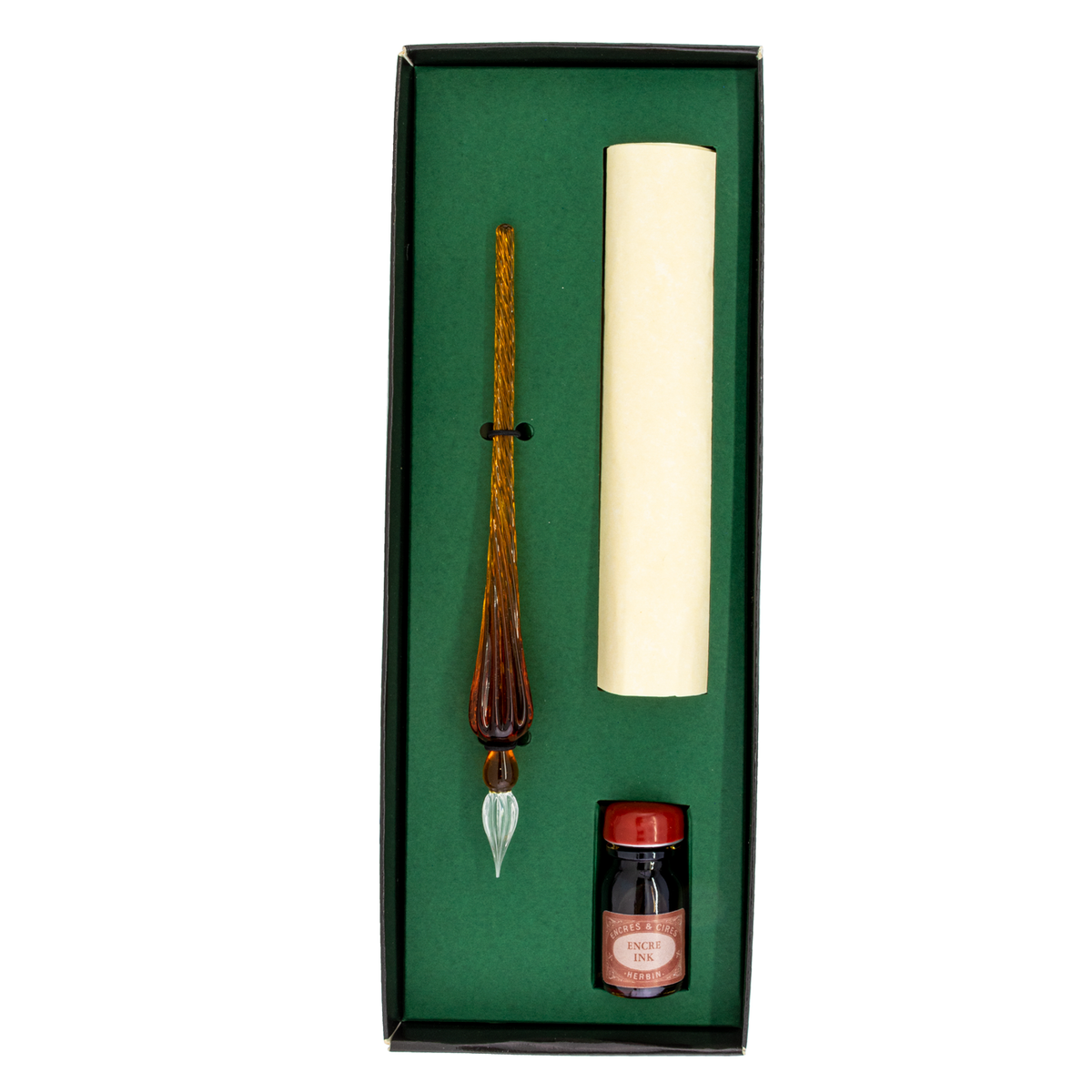 Jacques Herbin Venetian Writing Set - Brown