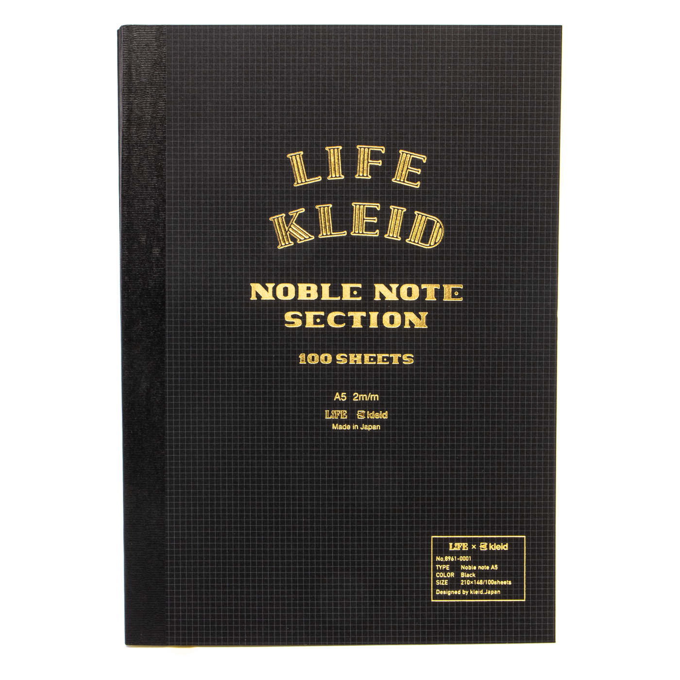 Kleid x Life Noble Note A5 - Grid