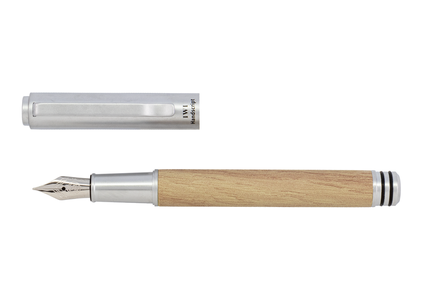 IWI Handscript Fountain Pen- Beige Wood