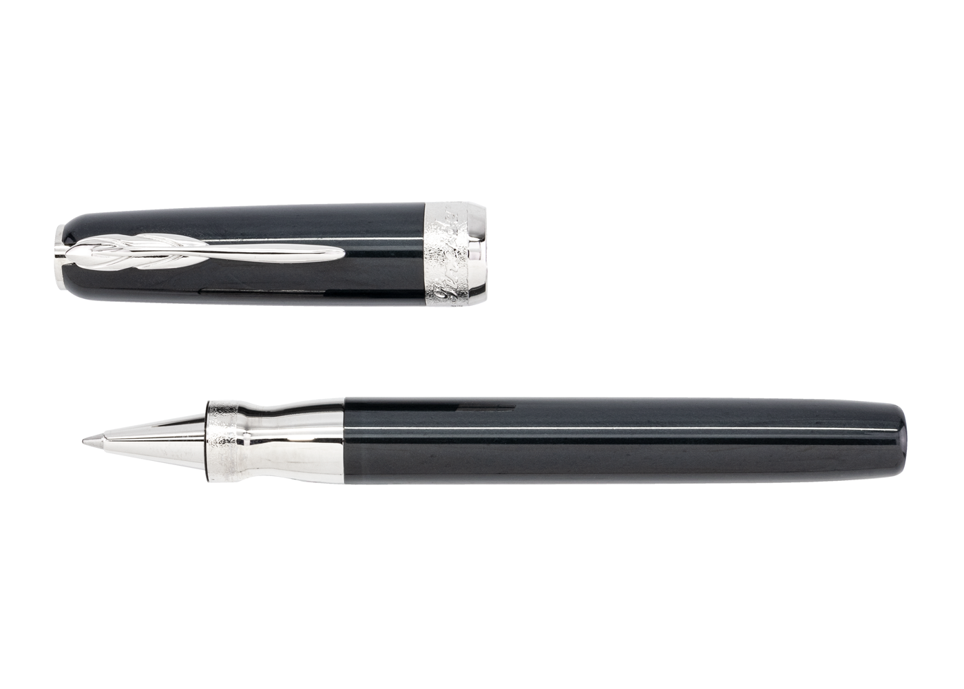 Pineider La Grande Bellezza "Gemstone" Hematite Grey Rollerball