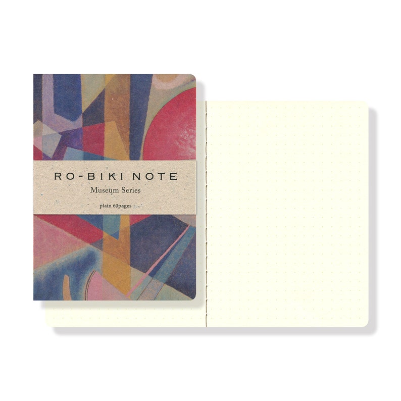 Yamamoto Paper Ro-Biki Museum Series Blau - 5mm Dot Grid