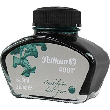 Pelikan 4001 Dunkelgrün/Dark Green Ink
