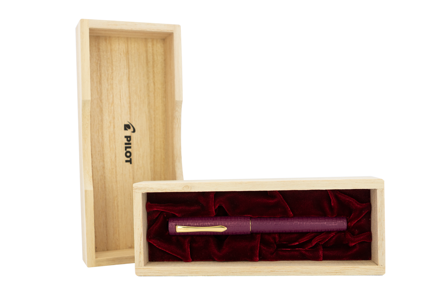 Pilot Ishime Fountain Pen Burgundy
