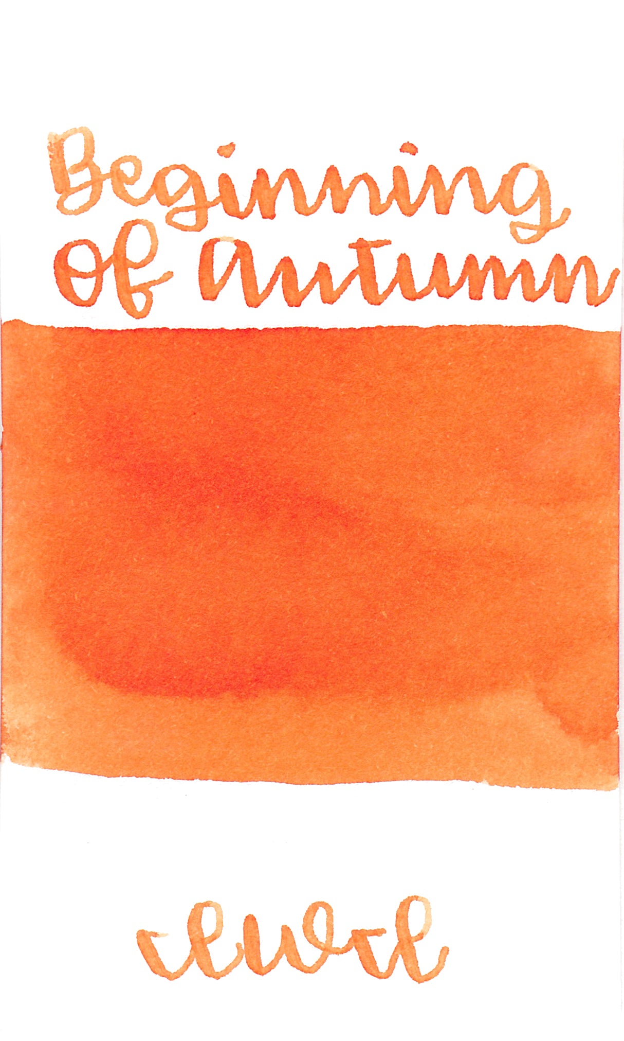 IWI Colors of Nature Beginning of Autumn Ink