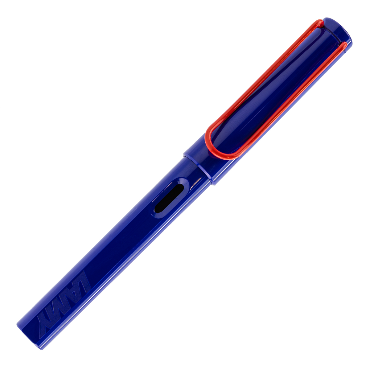 LAMY Safari Blue with Red clip Fountain Pen