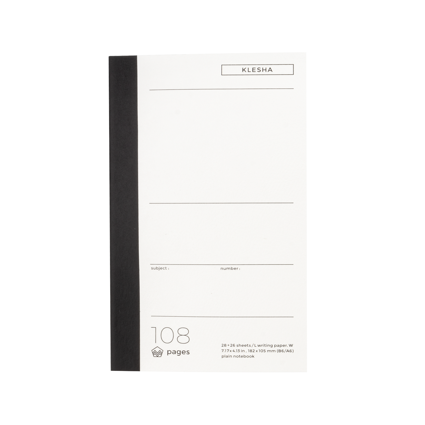 Life Stationery Klesha B6/A6 Slim Side Bound Notebook