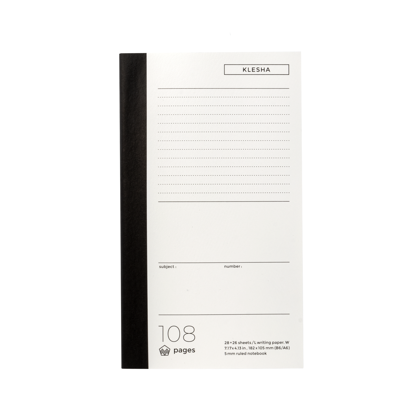 Life Stationery Klesha B6/A6 Slim Side Bound Notebook