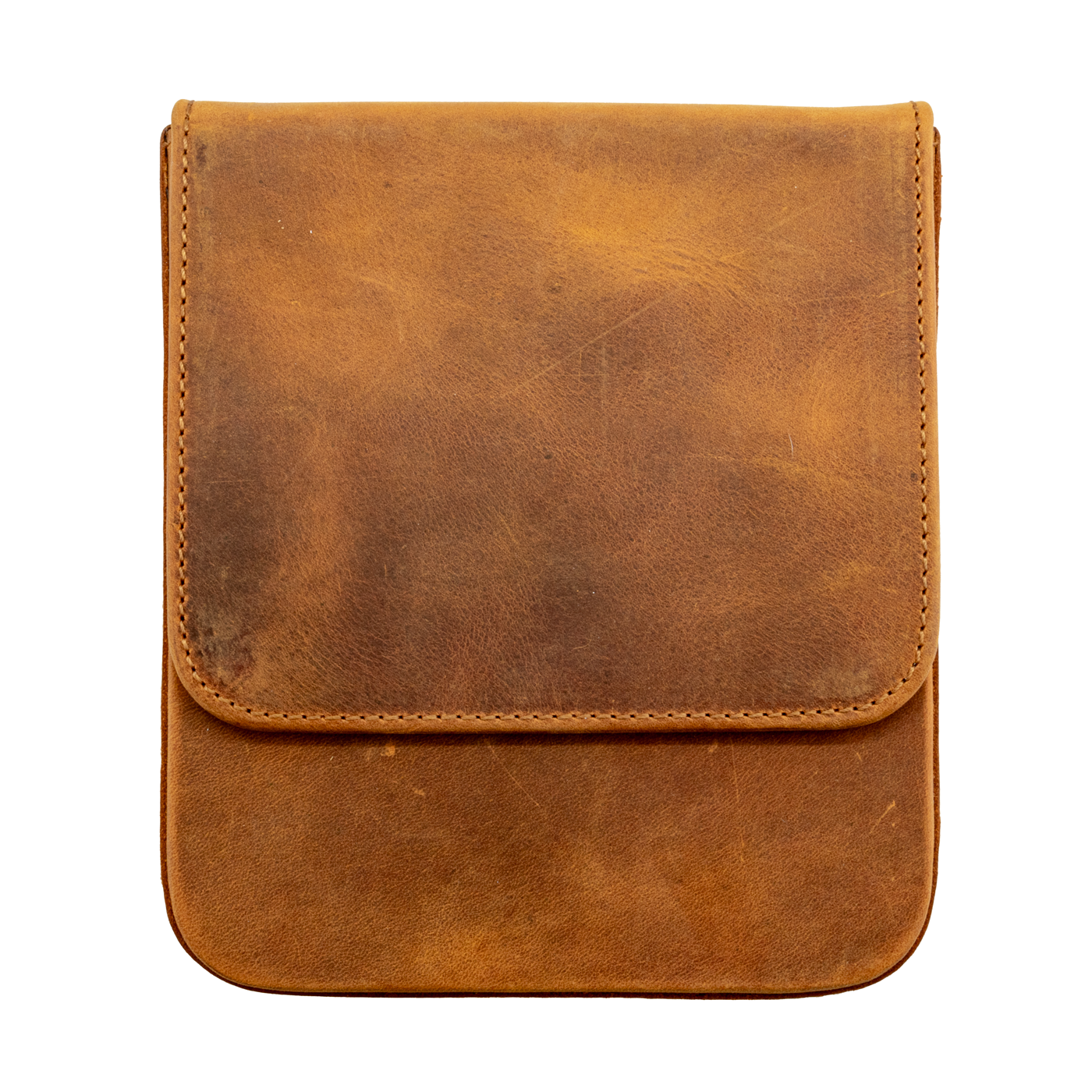 Handmade Leather Magnum Opus 6 Slots Hard Pen Case with Removable Pen Tray  COLOR/FINISH:   Brown / Distressed Distressed brown color showing a lot of different brown under-tones including tan, mocha and hickory. with smooth texture.  MATERIALS:  100% vegetable tanned leather Hand-stitched using waxed polyamide thread The edges are beveled, waxed, and burnished for a finished look