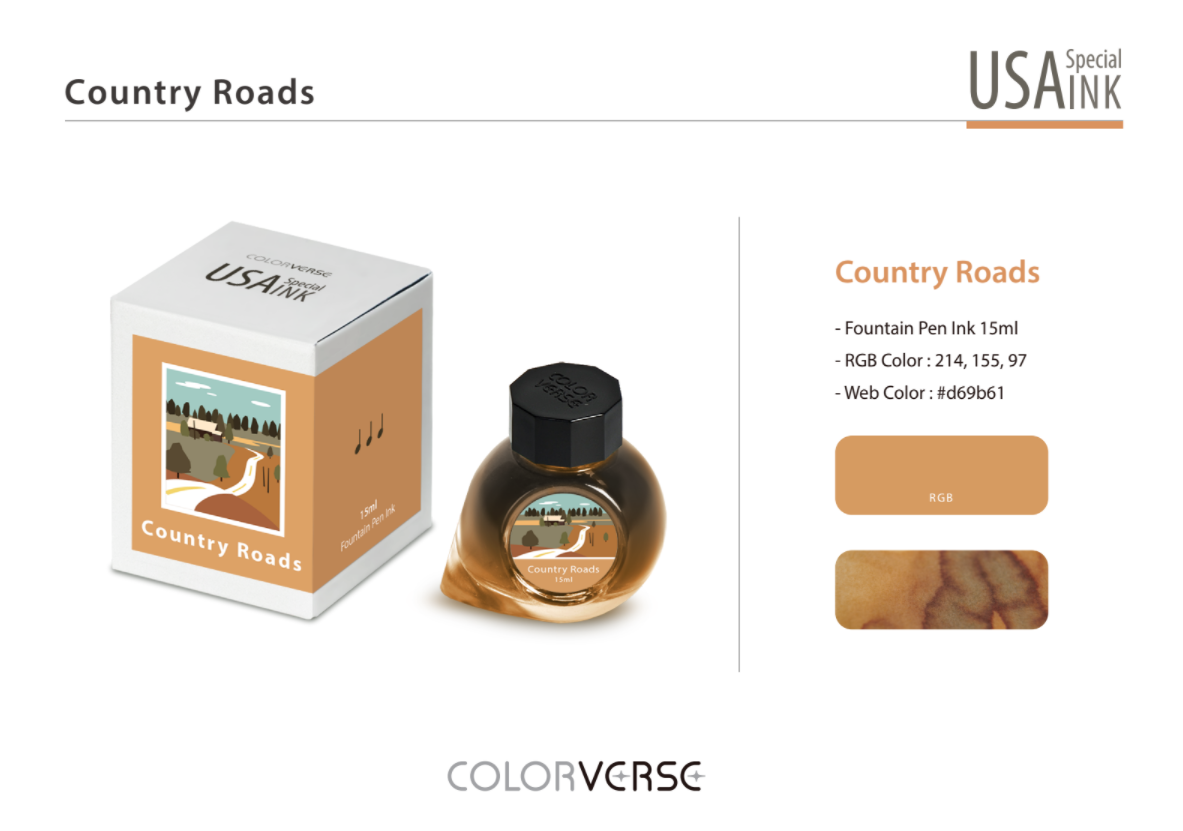 Colorverse USA Special Series Ink- West Virginia - Country Roads