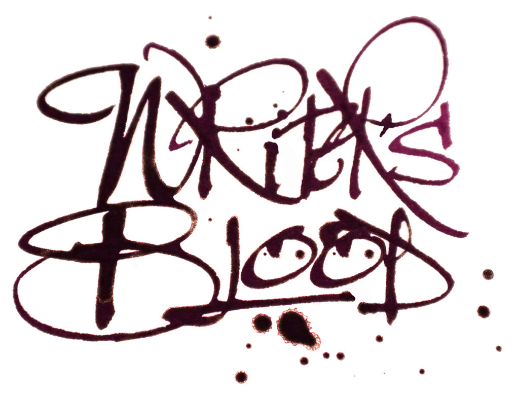Diamine Writer's Blood Reddit Ink Project