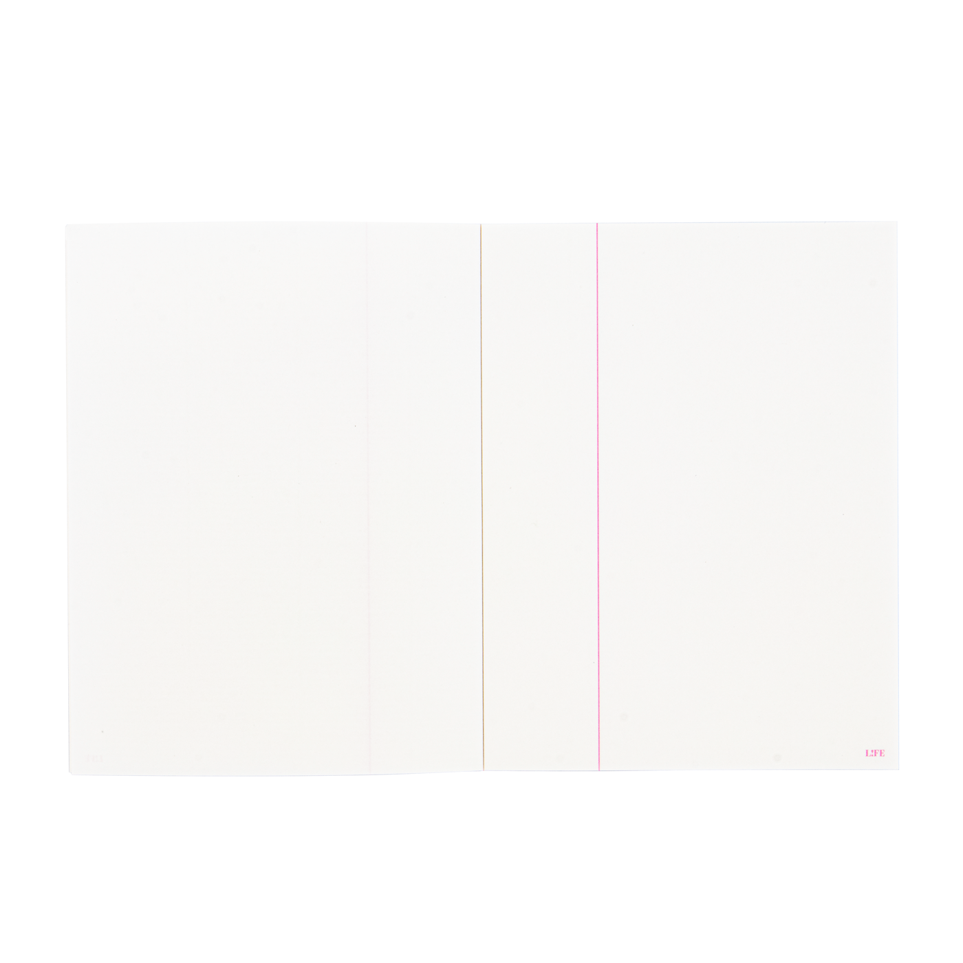 Life Stationery Margin B7 Side Bound Notebook