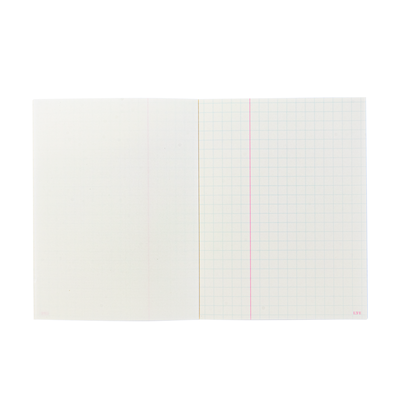 Life Stationery Margin B7 Side Bound Notebook