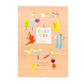 Midori Memo Pad - To Do List - Bird
