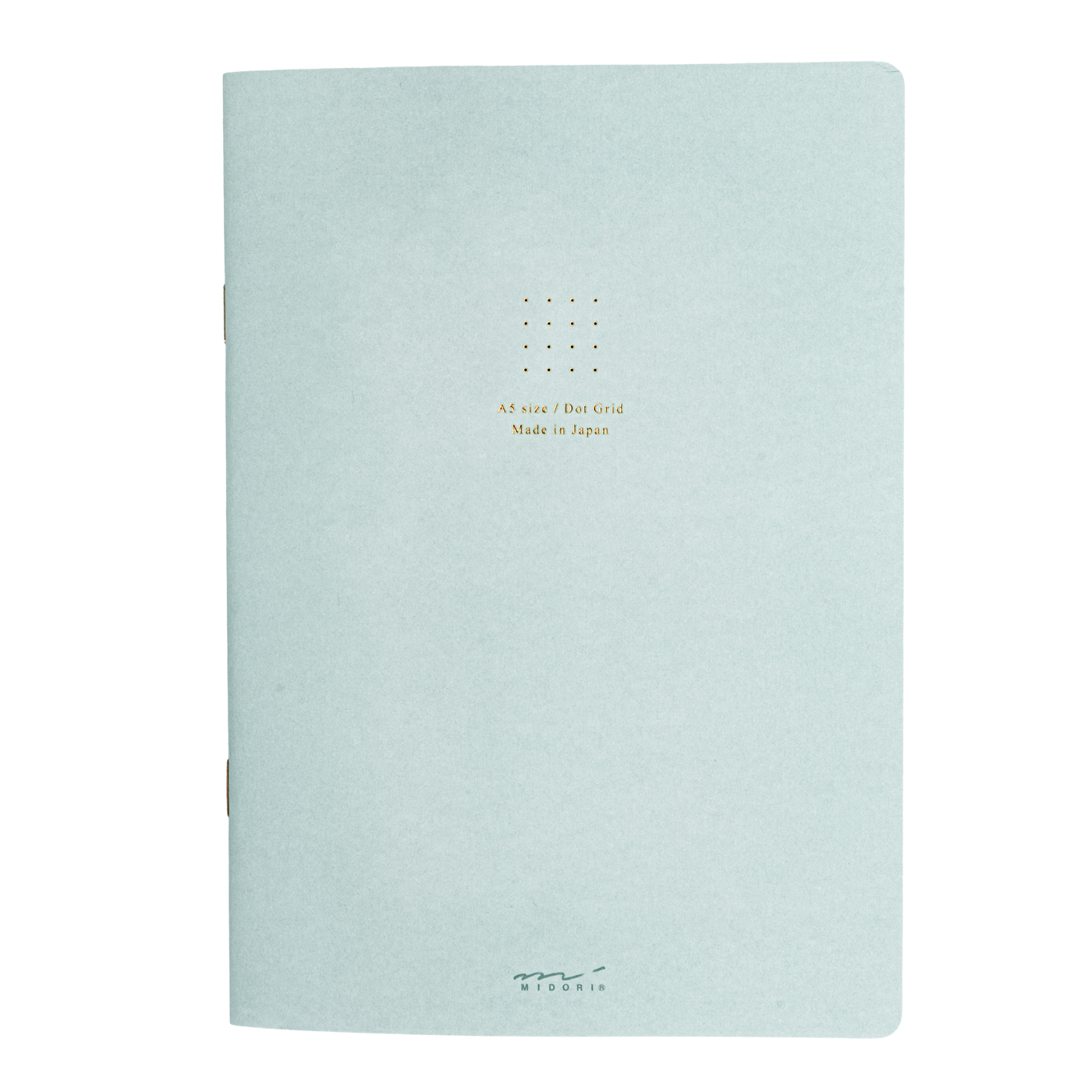 Midori A5 Dot Grid Notebook - Blue