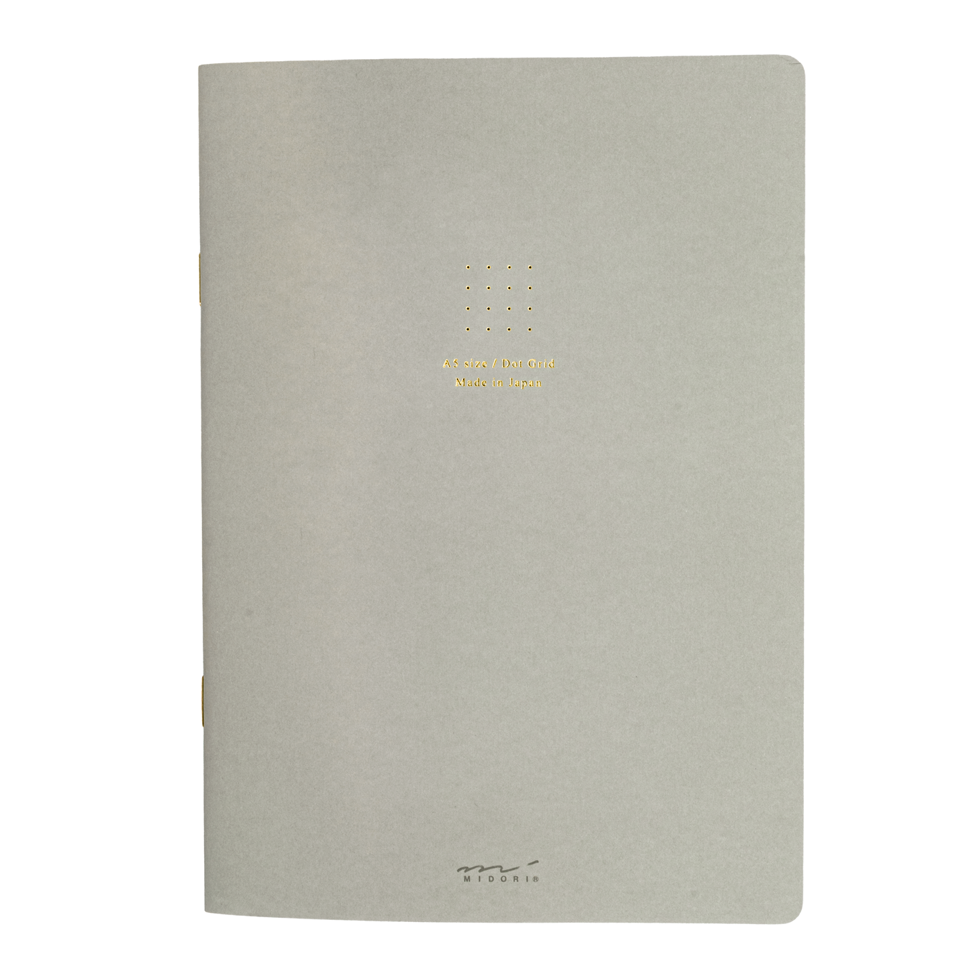Midori Soft Color Notebook A5 Dot Grid Grey